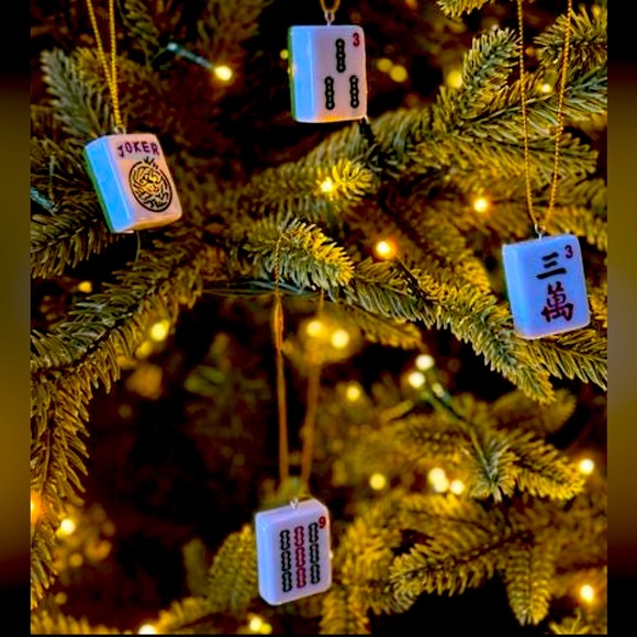 Handcrafted Mahjong ornaments - Picture 1 of 5